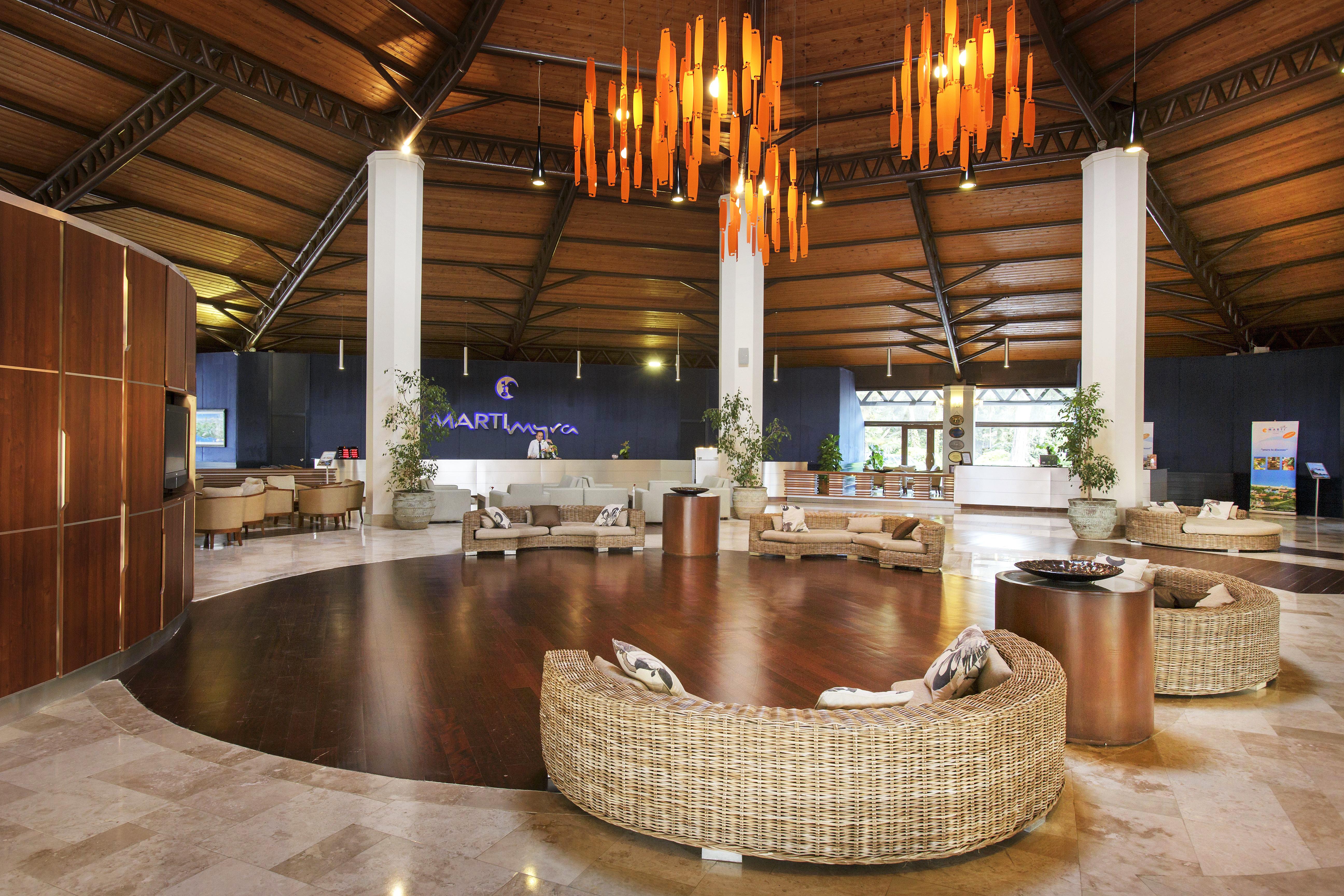 Marti Myra Hotel Tekirova Ngoại thất bức ảnh Lobby