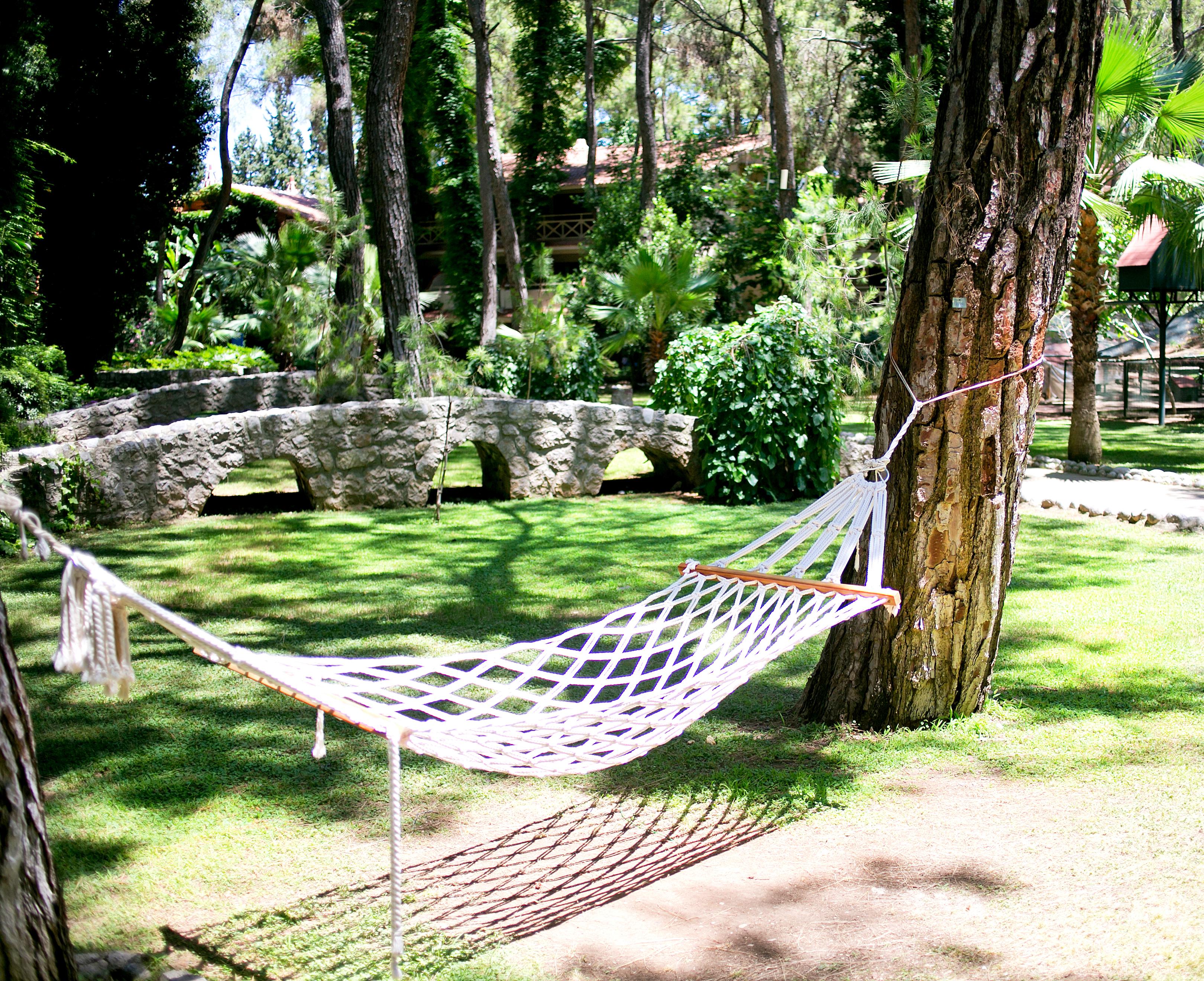 Marti Myra Hotel Tekirova Ngoại thất bức ảnh Hammock in the garden
